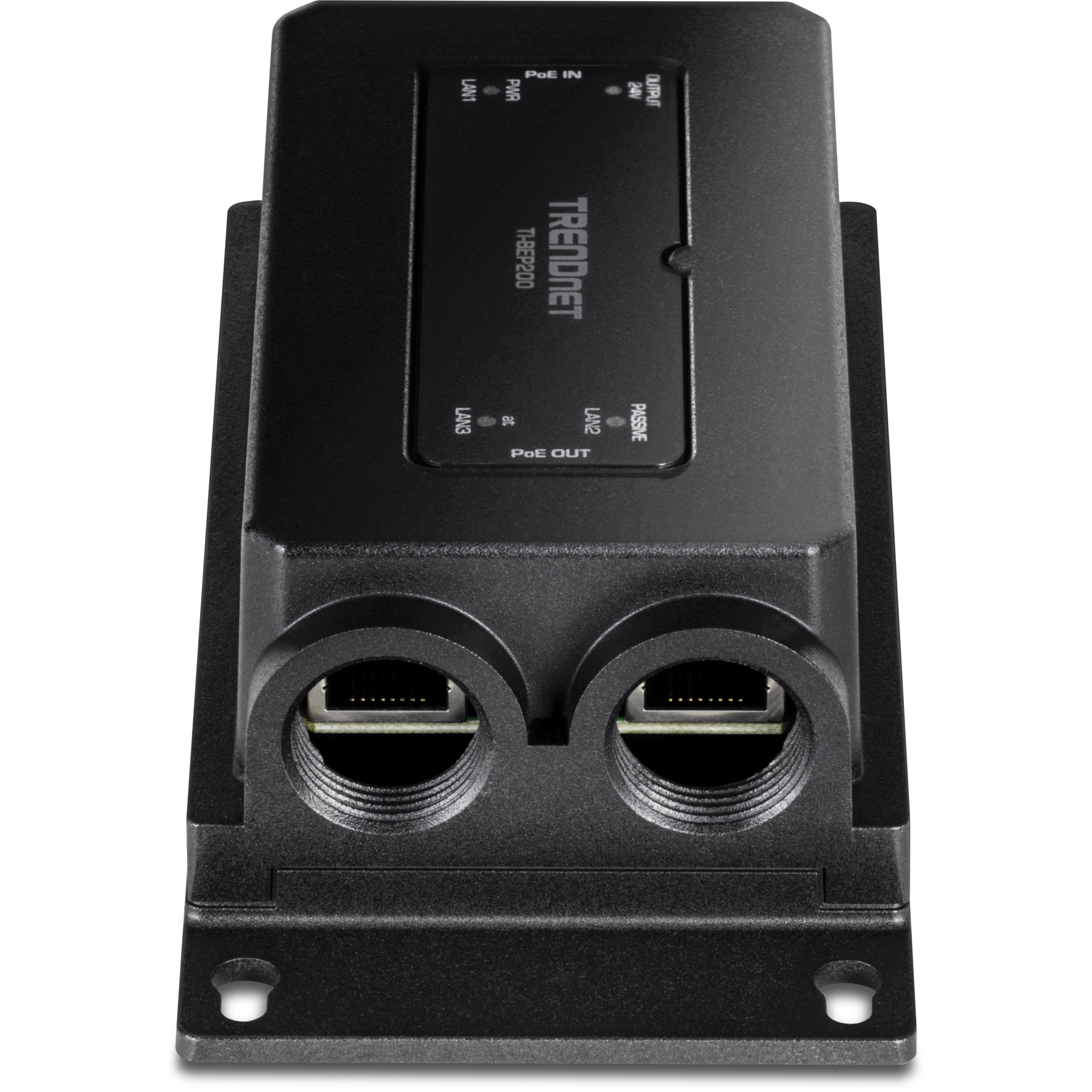 TRENDnet TI-BEP200 2-Port Industrial Outdoor Gigabit Active/Passive PoE+ Extender