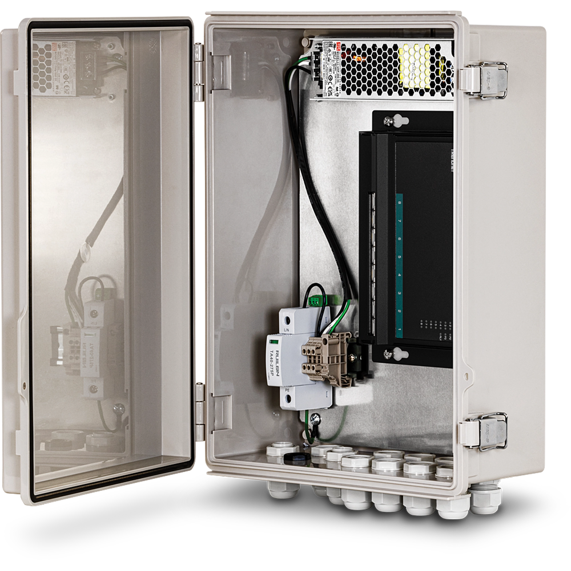 TRENDnet TI-CA3K Outdoor IP68 Weatherproof Enclosure with Power Supply