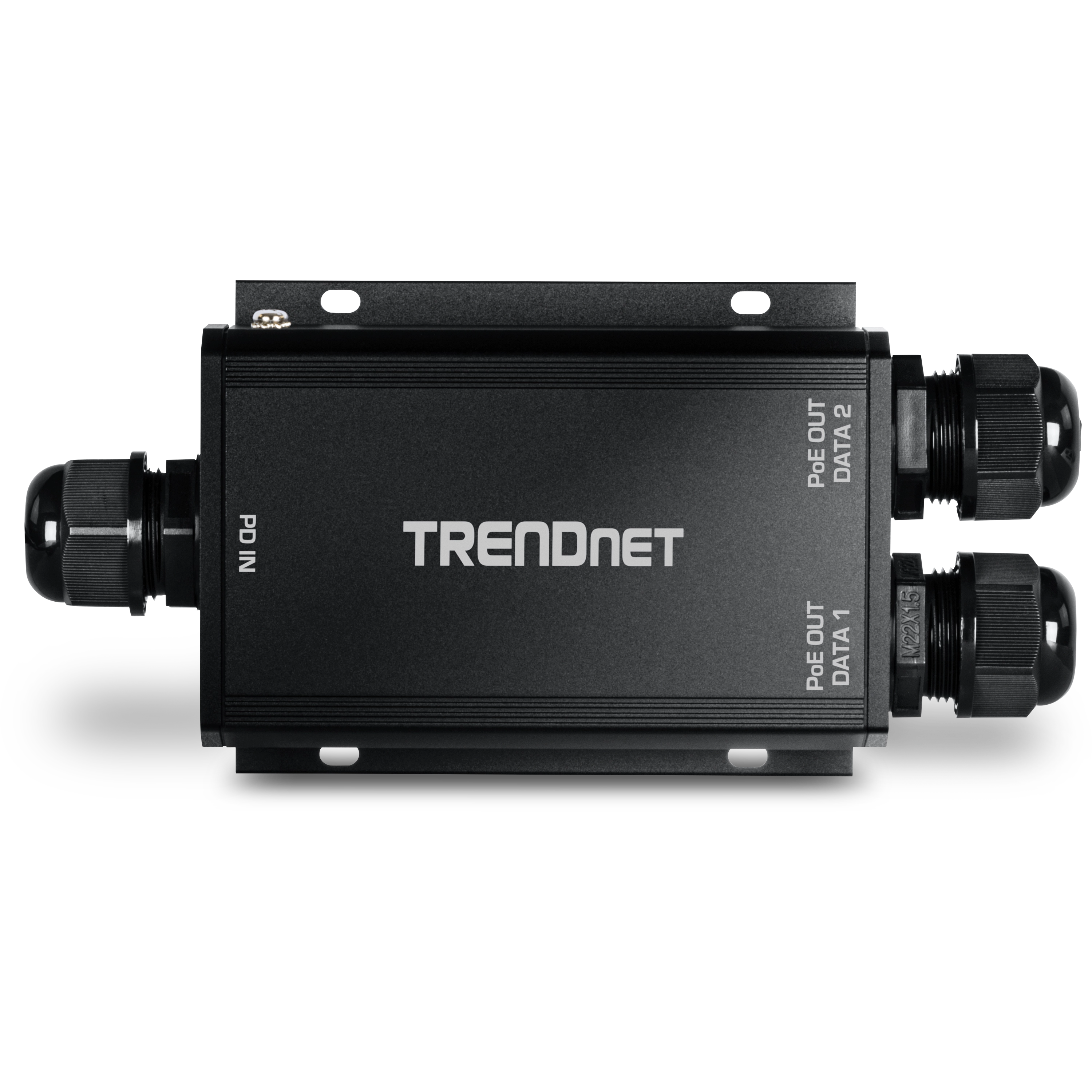 TRENDnet TI-EU120 2-Port Industrial Outdoor Gigabit UPoE Extender