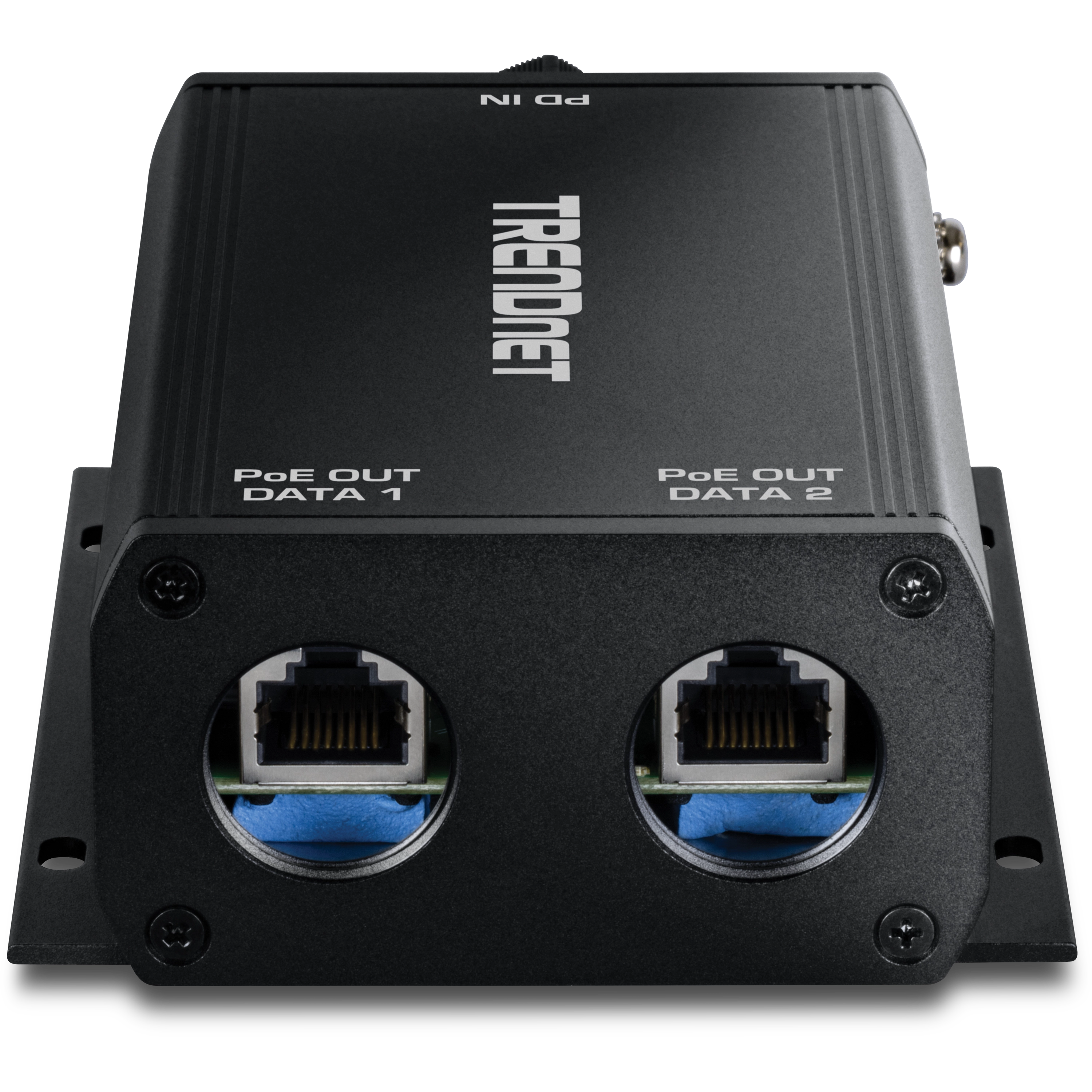 TRENDnet TI-EU120 2-Port Industrial Outdoor Gigabit UPoE Extender