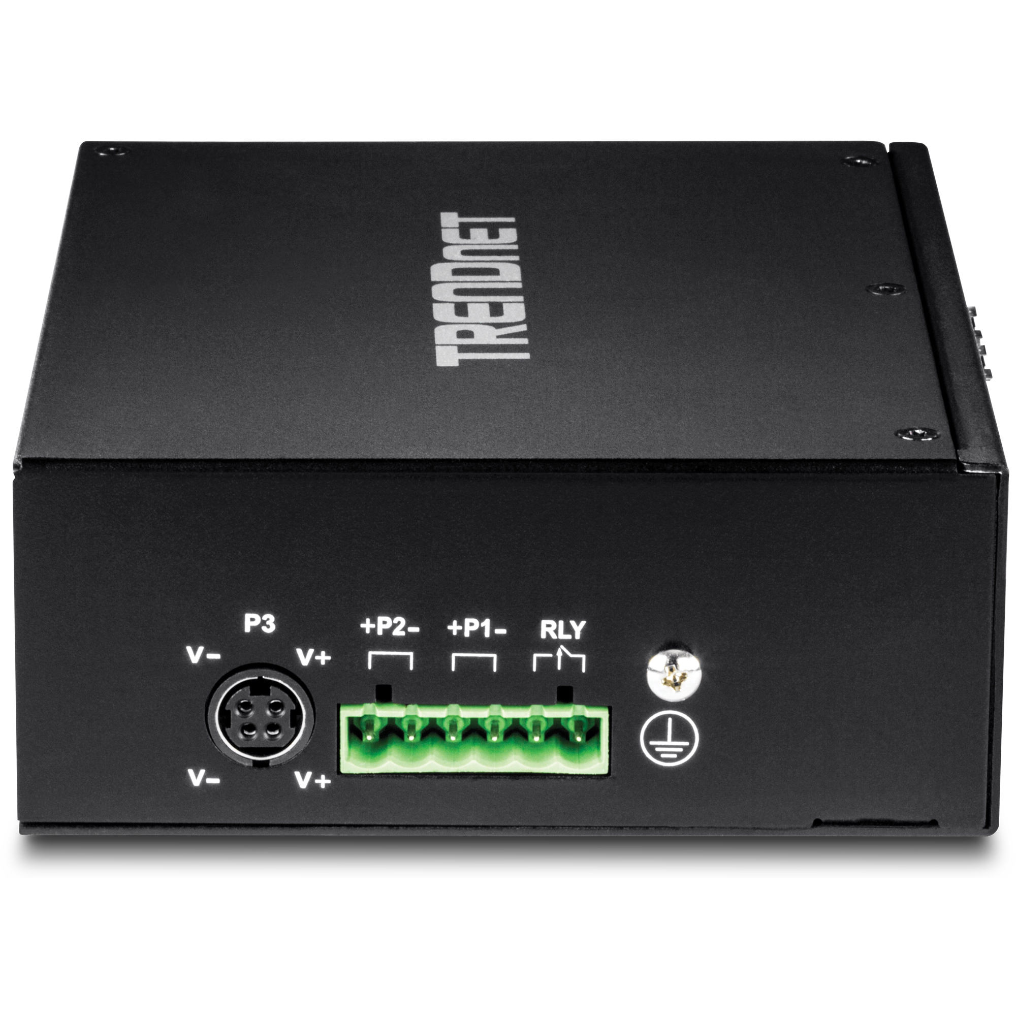 TRENDnet TI-G102 10-Port Hardened Industrial Gigabit DIN-Rail Switch