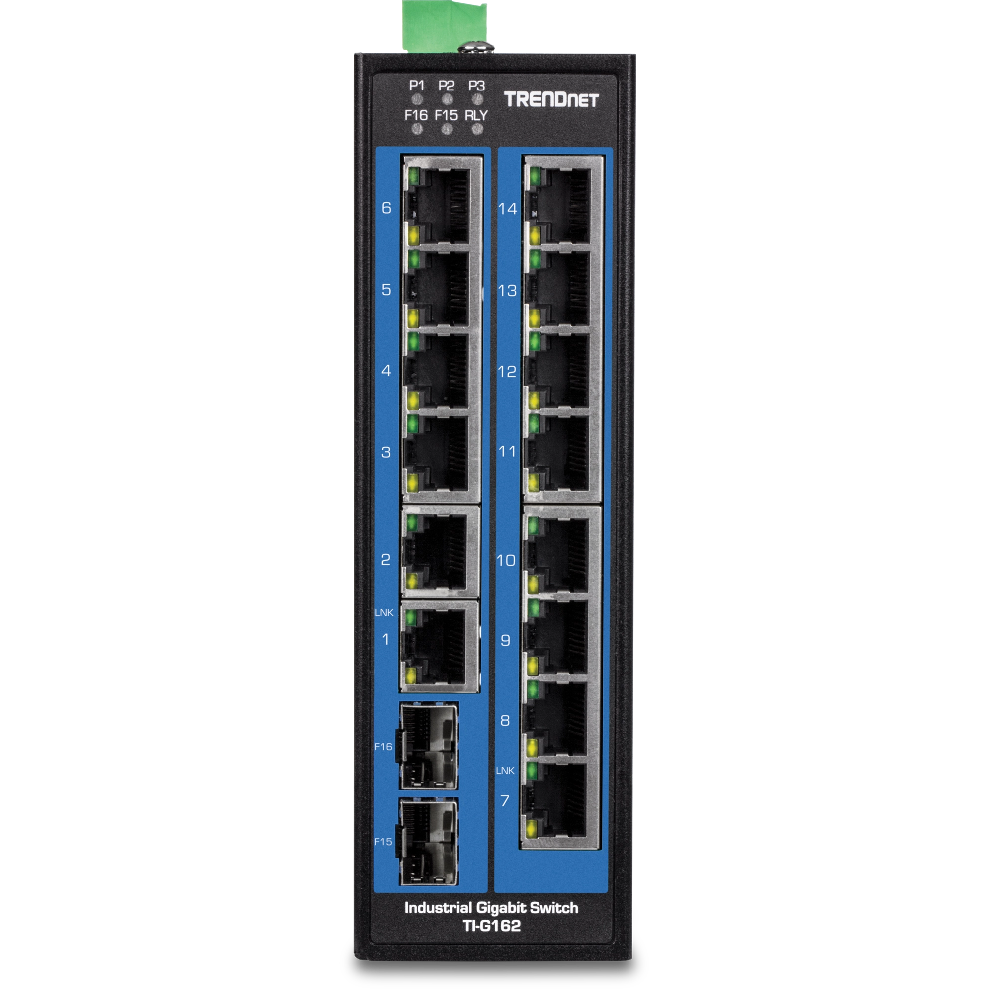 TRENDnet TI-G162 16-Port Industrial Gigabit