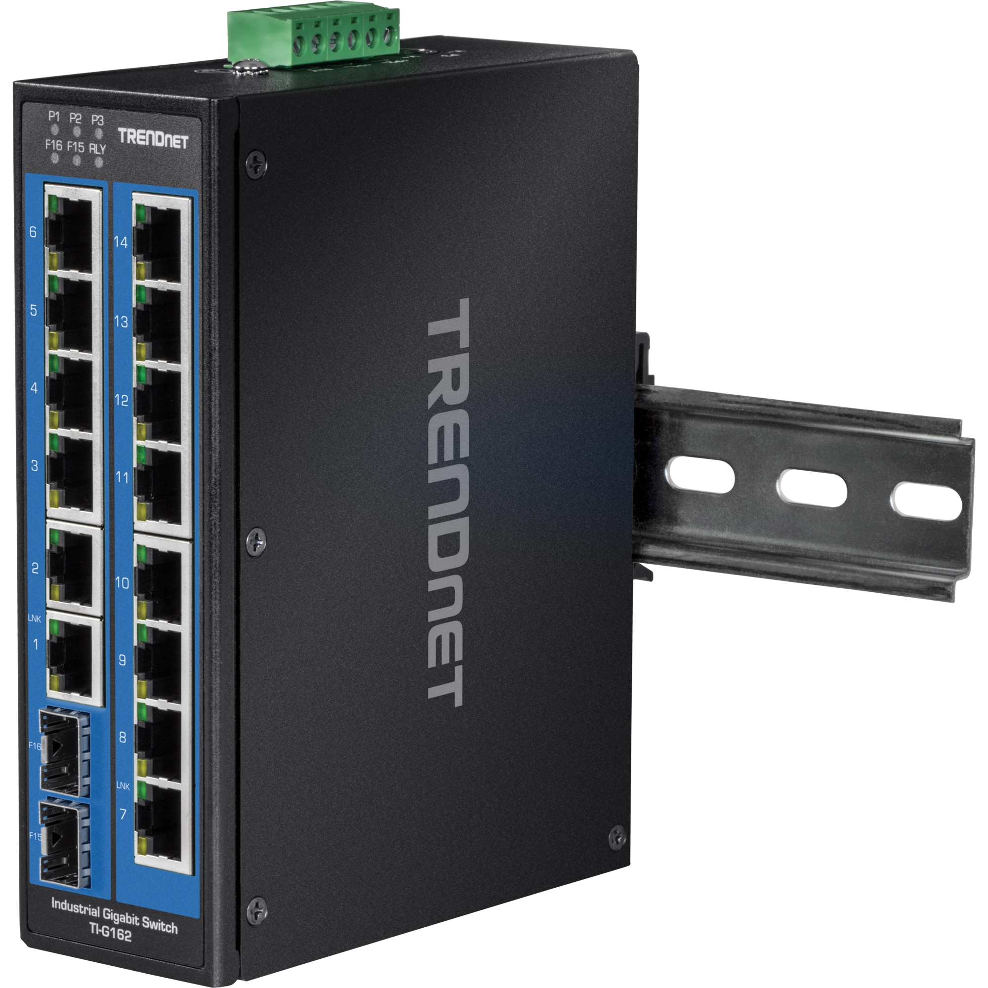TRENDnet TI-G162 16-Port Industrial Gigabit