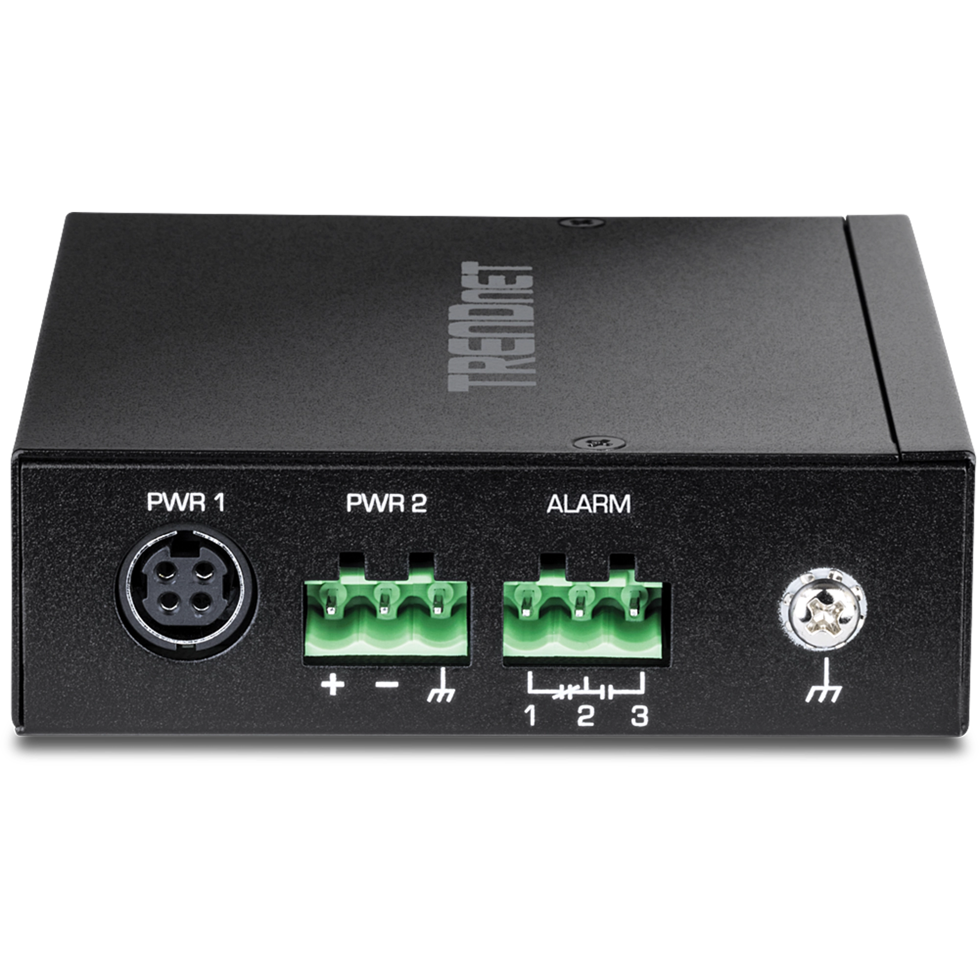 TRENDnet TI-G51SC 5-Port Hardened Industrial Gigabit DIN-Rail Switch with Multi-Mode SC Port