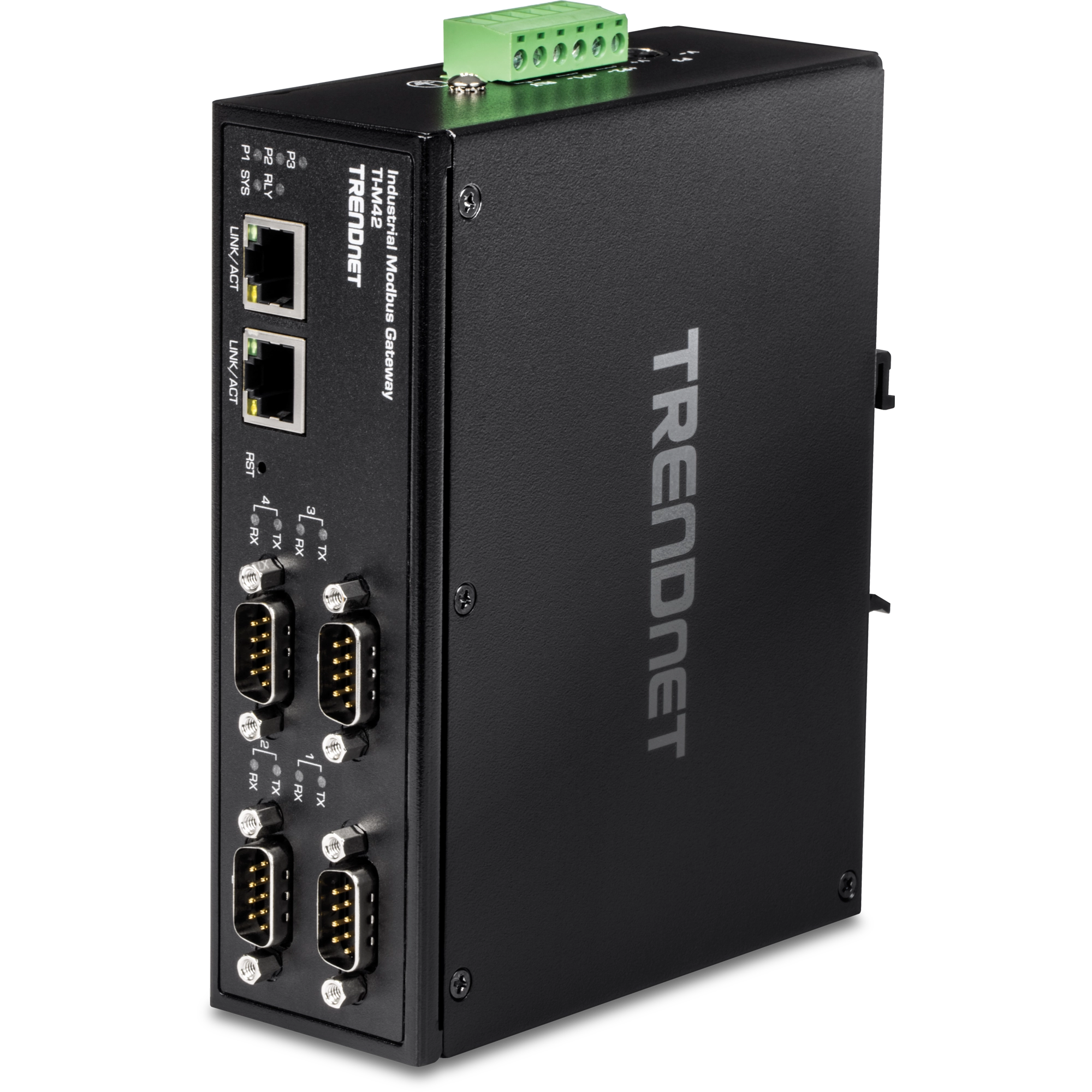 TRENDnet TI-M42 4-Port Industrial Modbus Gateway