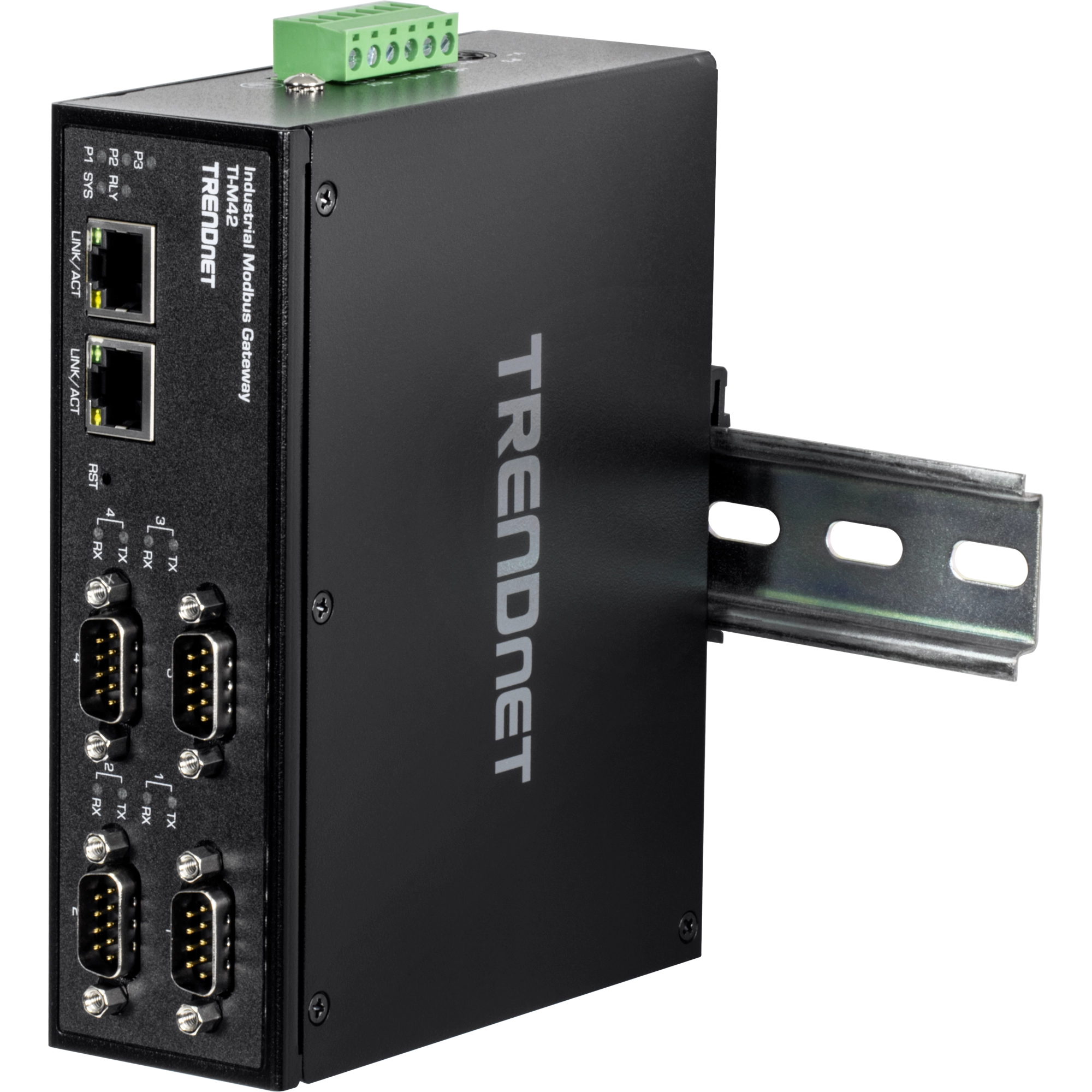 TRENDnet TI-M42 4-Port Industrial Modbus Gateway