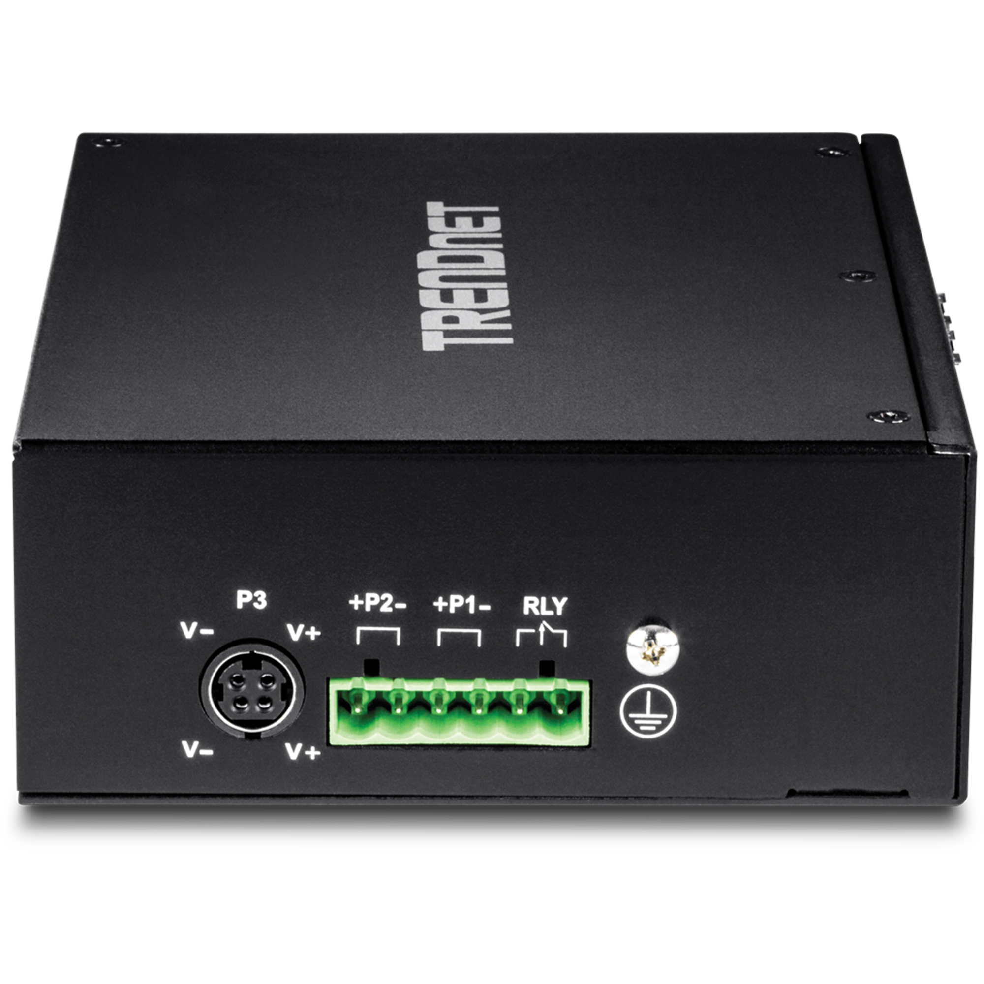 TRENDnet TI-PG102 10-Port Hardened Industrial Gigabit PoE+ DIN-Rail Switch