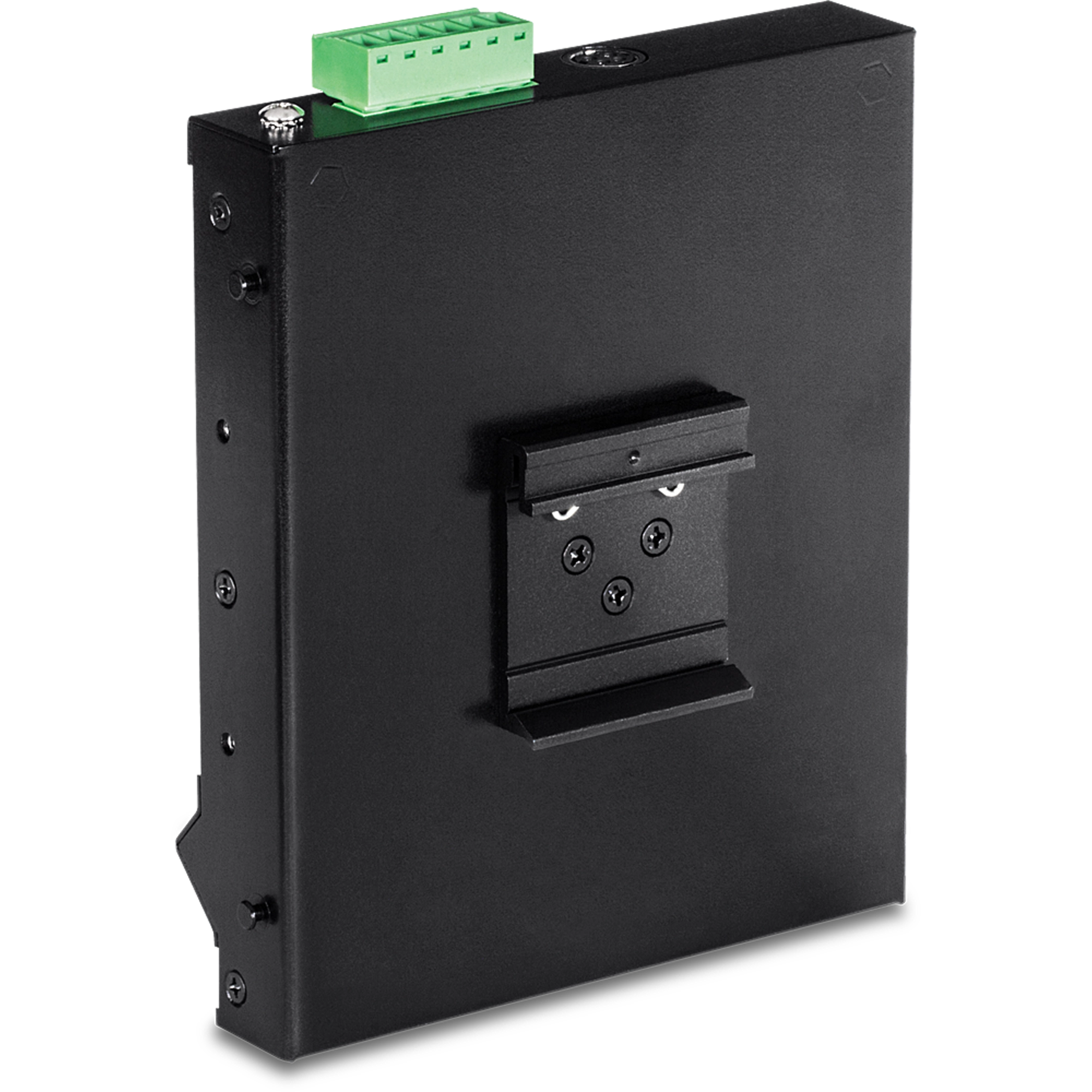 TRENDnet TI-PG50F 5-Port Industrial Gigabit PoE+ Wall-Mounted Front Access Switch