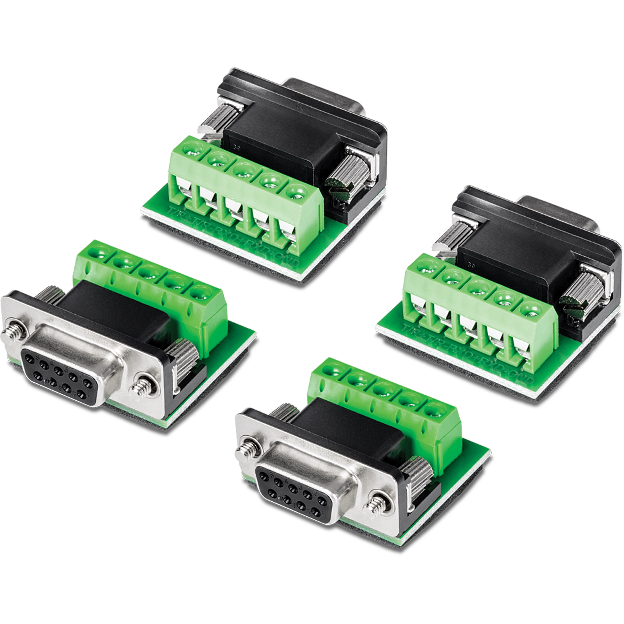 TRENDnet TI-S400 RS232 to RS422/RS485 Converter Adapter (4-Pack)