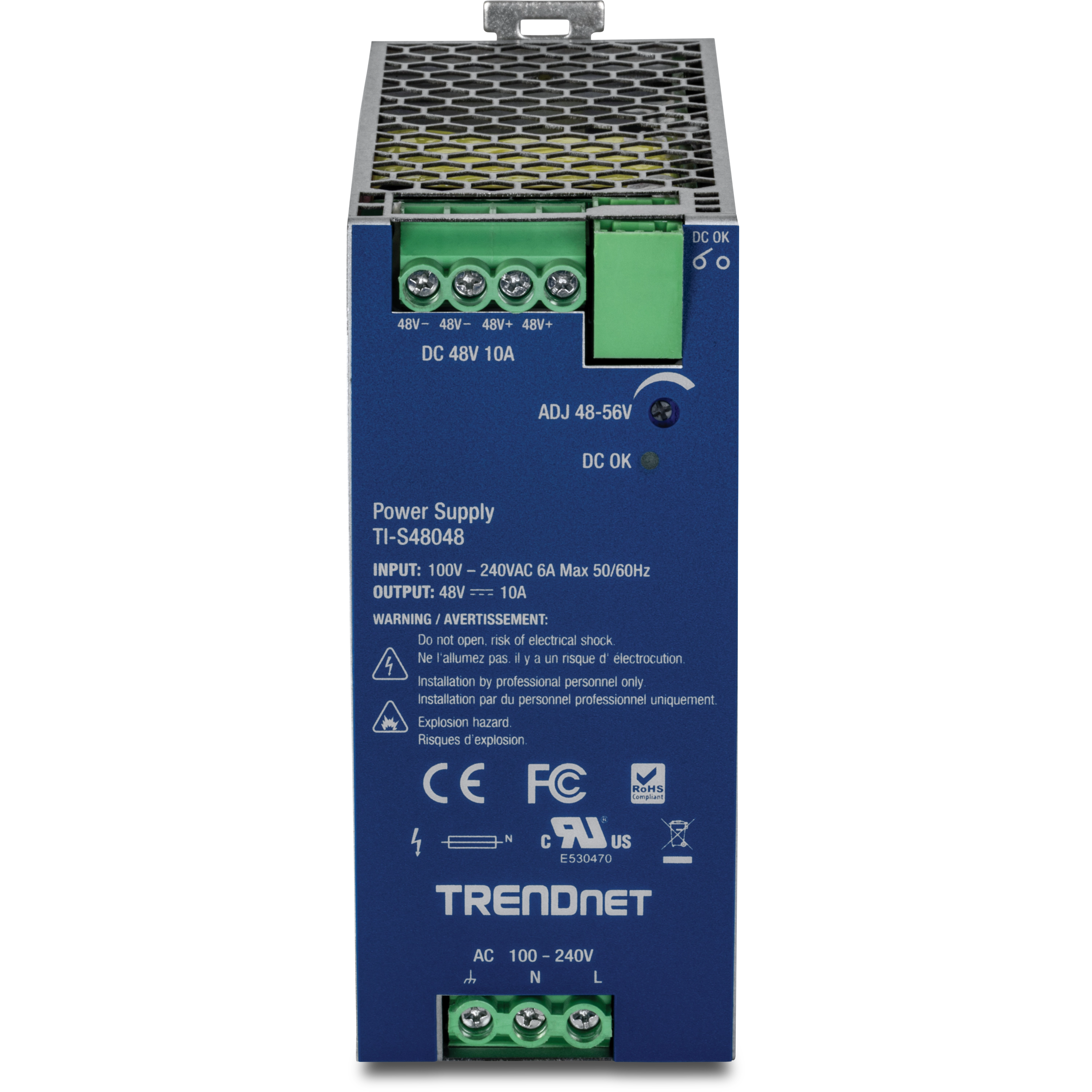 TRENDnet TI-S48048 48V 480W Output Industrial