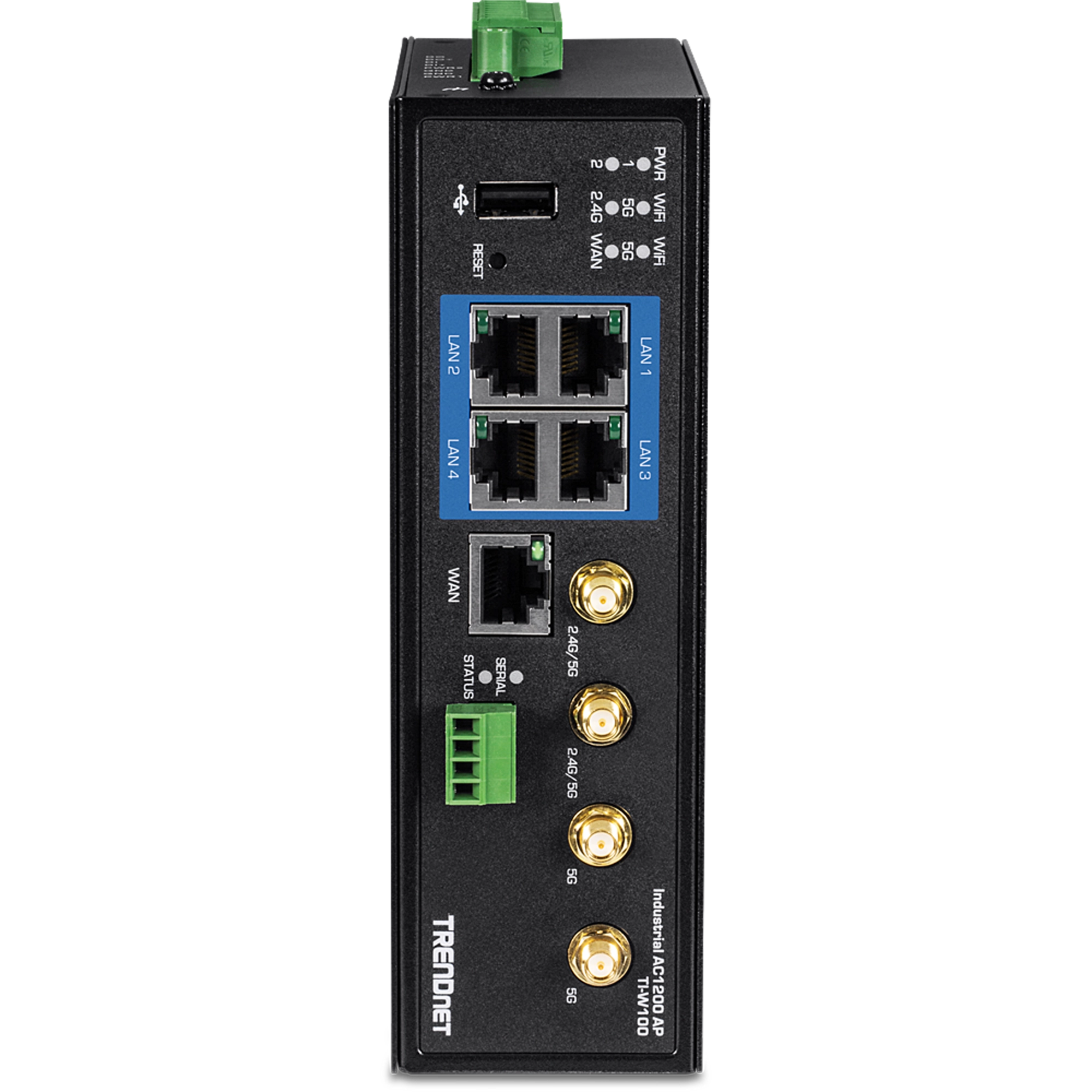 TRENDnet TI-W100 Industrial AC1200 Wireless Gigabit Router