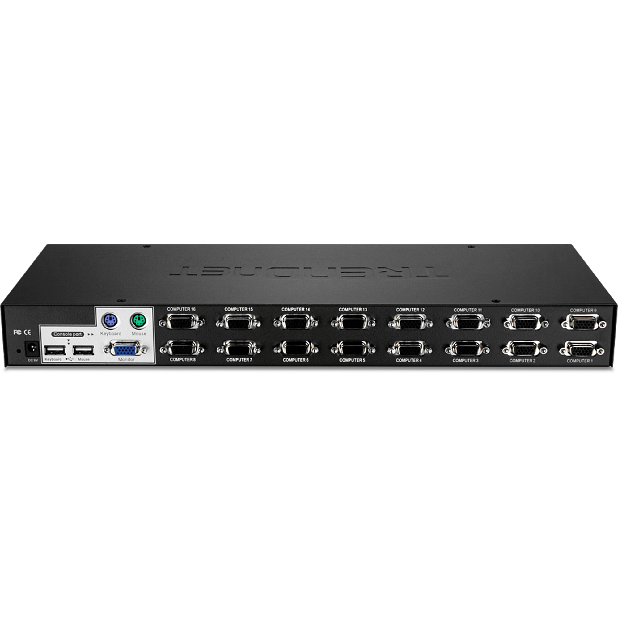 TRENDnet TK-1603R 16-Port KVM USB/PS2 Rack Mount Switch