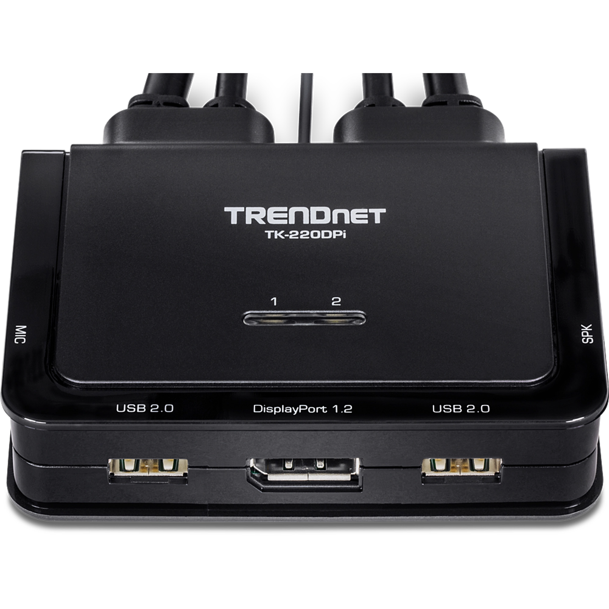 TRENDnet TK-220DPi 2-Port 4K DisplayPort KVM Switch