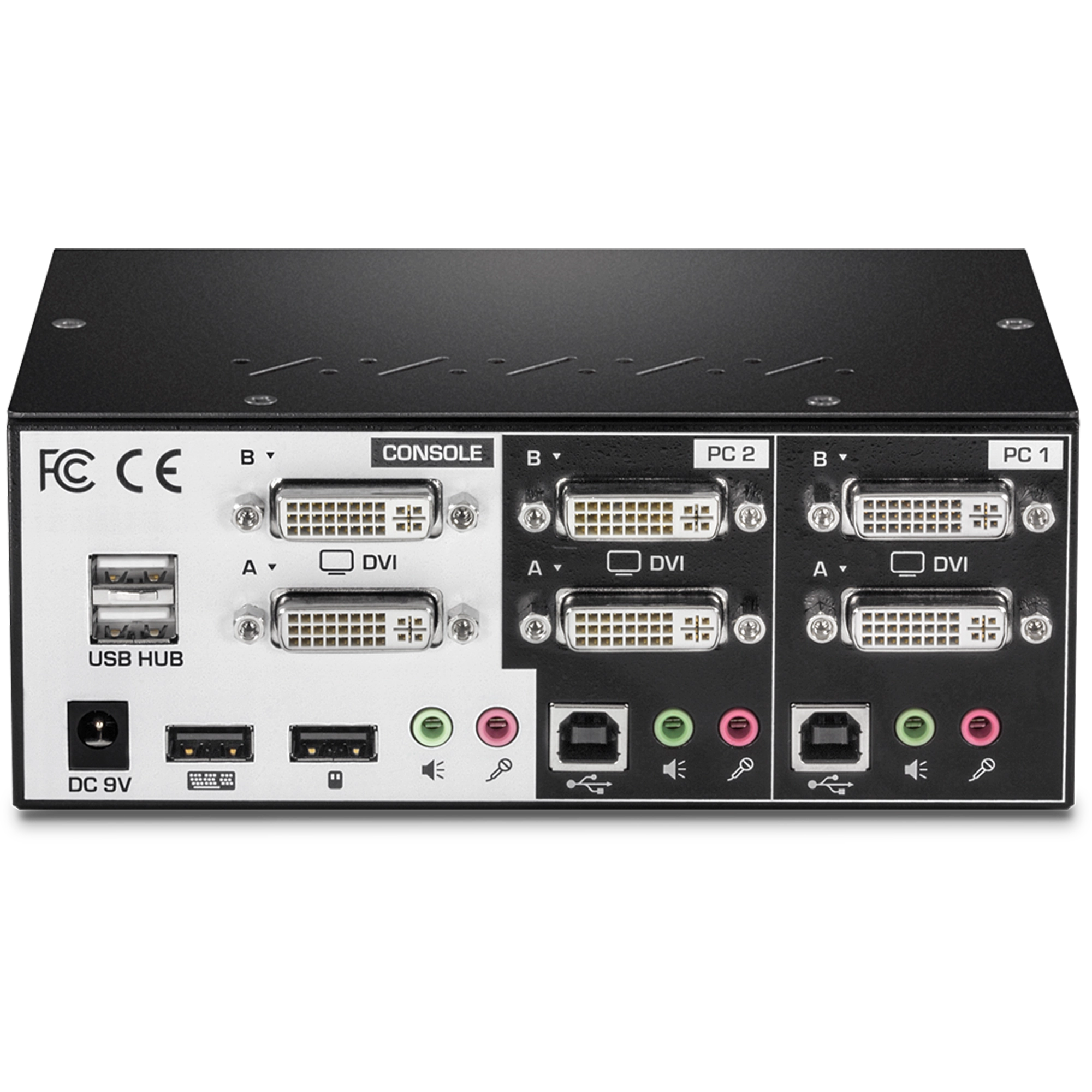 TRENDnet TK-232DV 2-Port Dual Monitor DVI KVM Switch