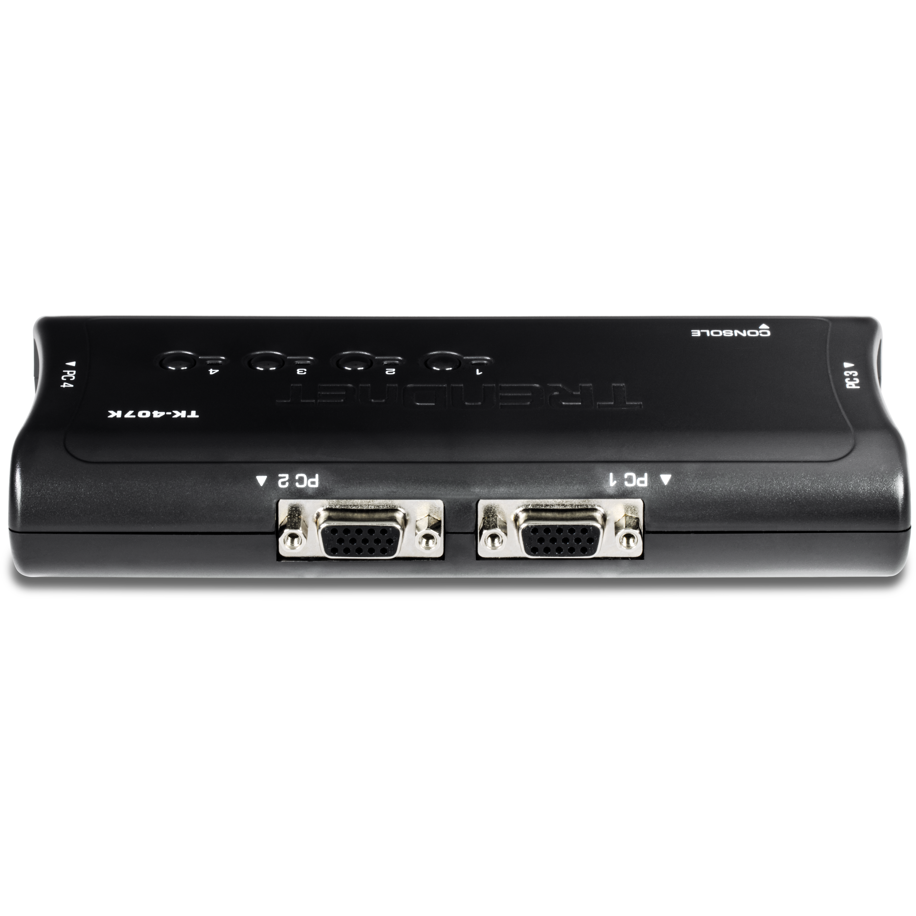 TRENDnet TK-407K 4-Port USB KVM Switch Kit (Include 4 x KVM Cables)