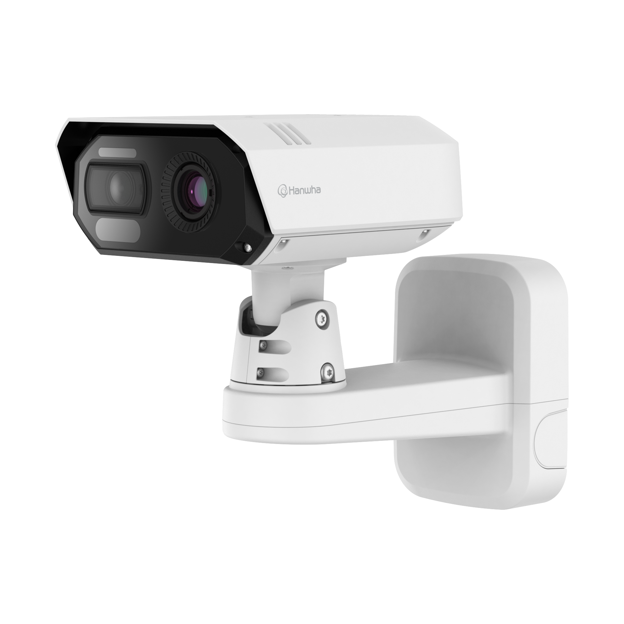 Hanwha TNM-C4942TDR Bi-spectrum AI Radiometric Camera QVGA thermal / 4K visible