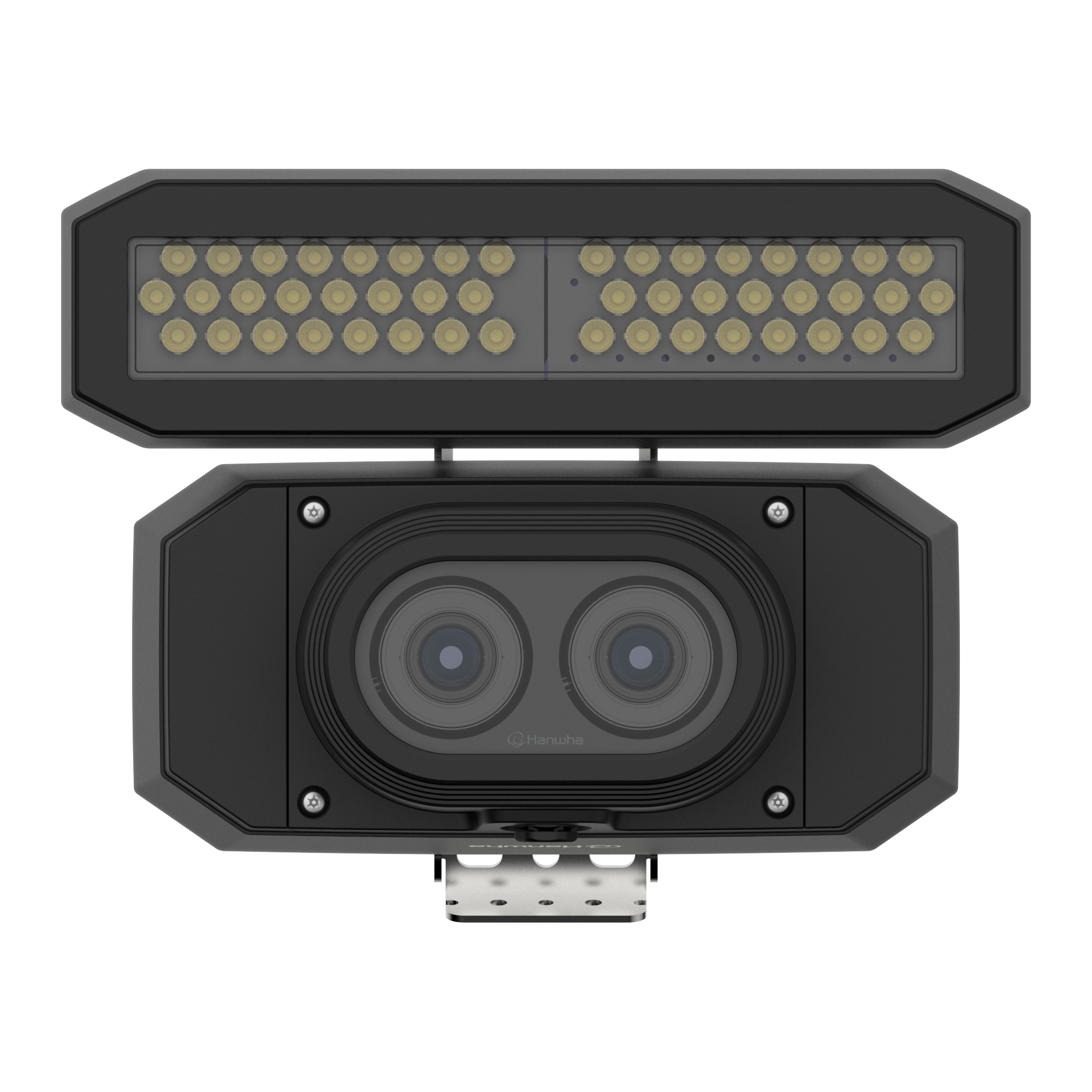 Hanwha TNS-9060IBC 4K Dual Sensor BCR Camera