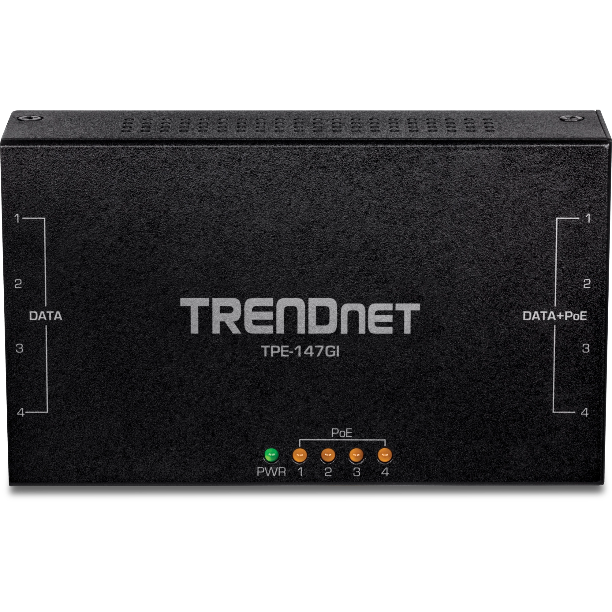 TRENDnet TPE-147GI 65W 4-Port Gigabit PoE+ Injector