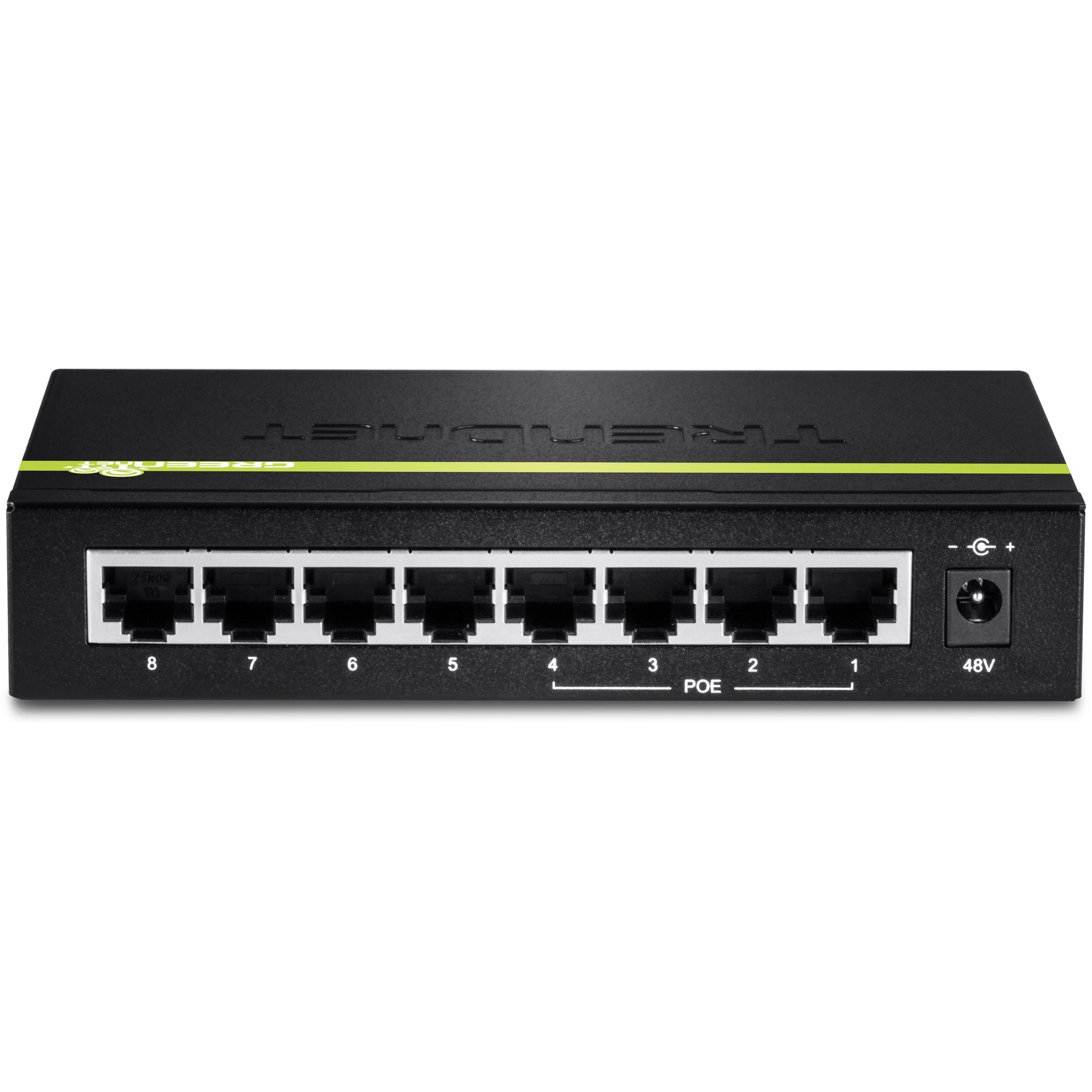 TRENDnet TPE-S44 8-Port (4 10/100, 4 PoE) PoE Switch