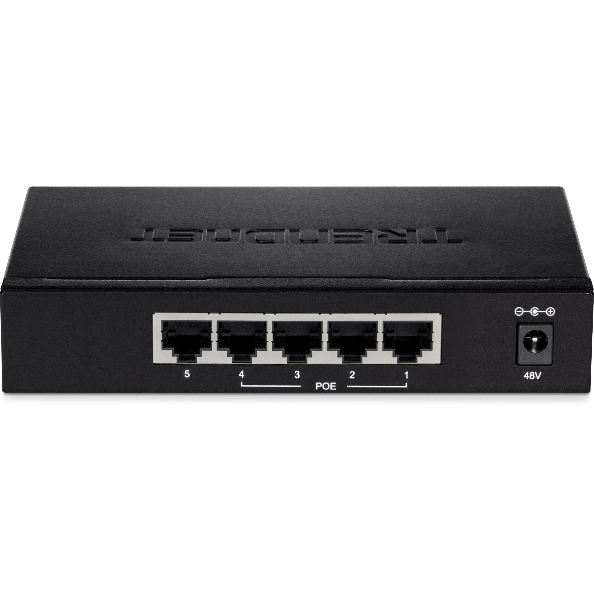 TRENDnet TPE-TG50ES 5-Port Gigabit EdgeSmart PoE+ Switch (31W)