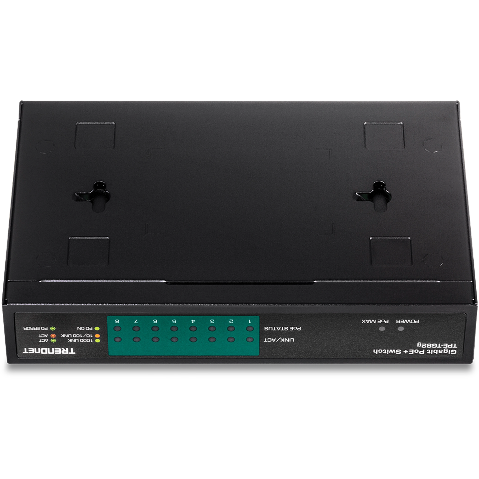 TRENDnet TPE-TG82G 8-Port Gigabit PoE+ Switch