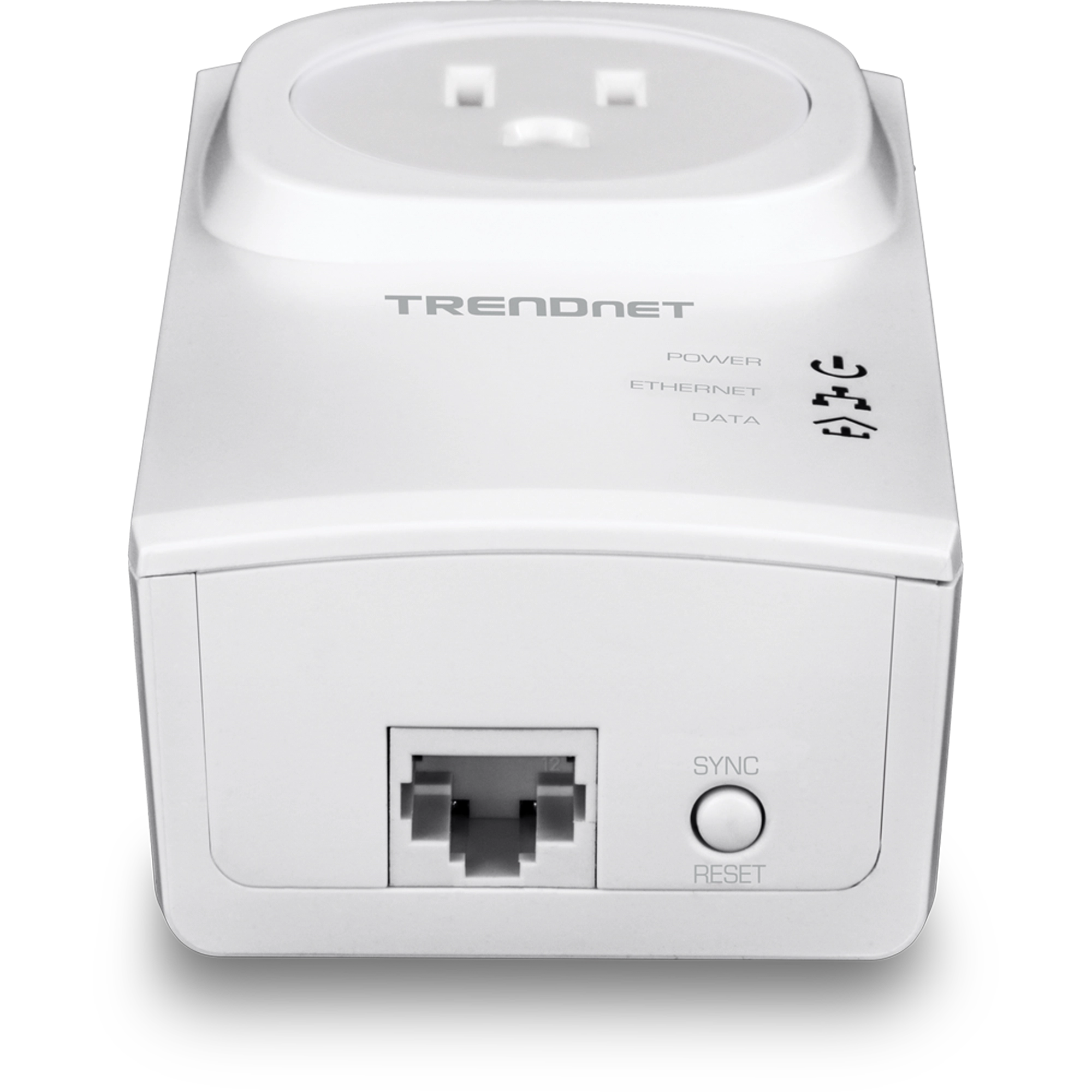 TRENDnet TPL-407E2K 500 AV Compact Powerline Adapter Kit /w Pass Through