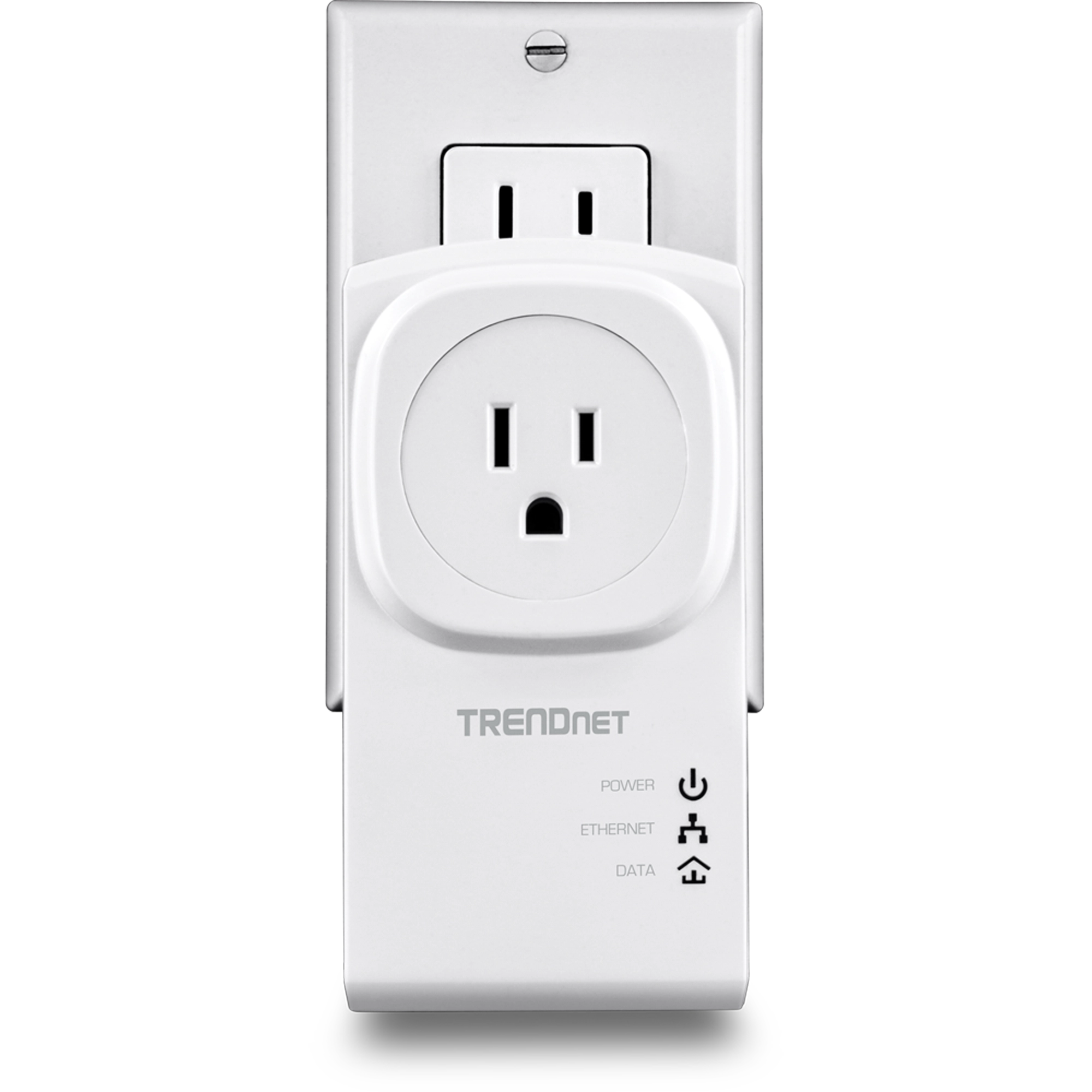 TRENDnet TPL-407E2K 500 AV Compact Powerline Adapter Kit /w Pass Through