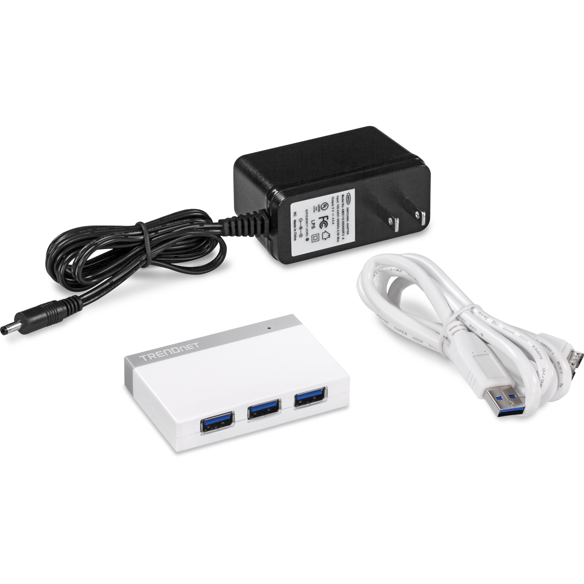 TRENDnet TU3-H4 4-Port USB 3.0 Hub