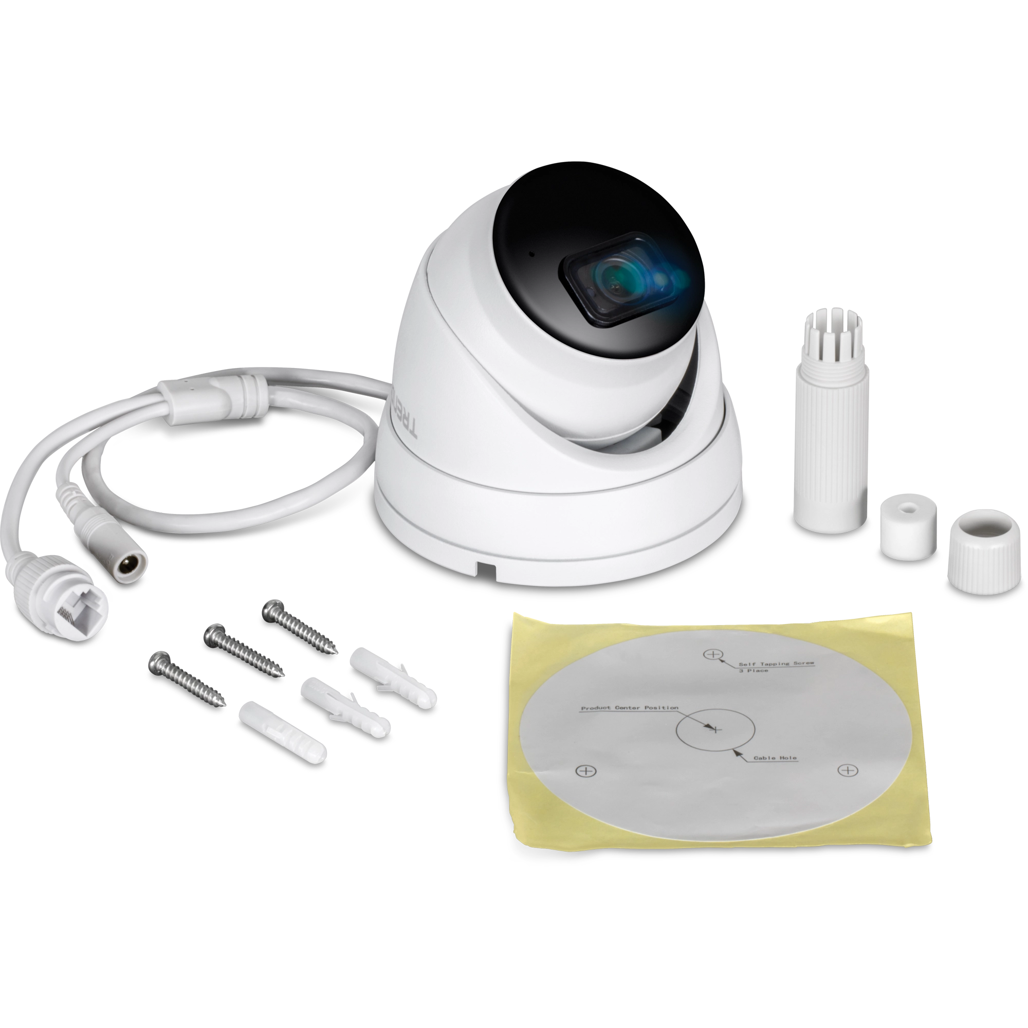 TRENDnet TV-IP1515PI Indoor / Outdoor 5 MP PoE Day/Night Dome Network Camera
