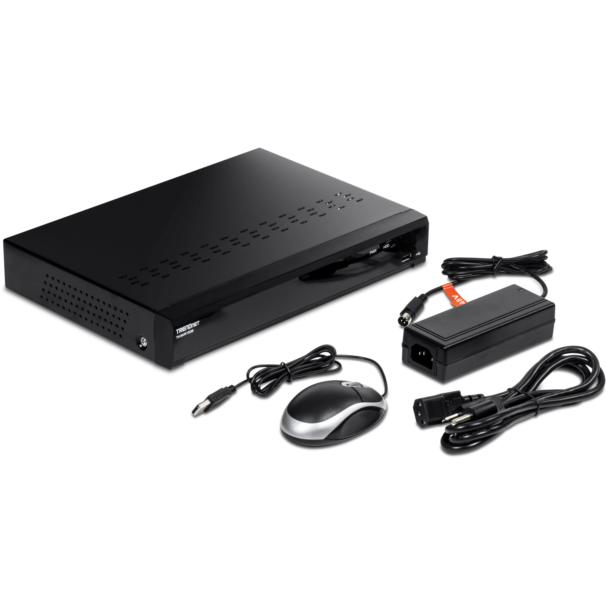 TRENDnet TV-NVR1508 8 Channel 4K UHD PoE+ NVR