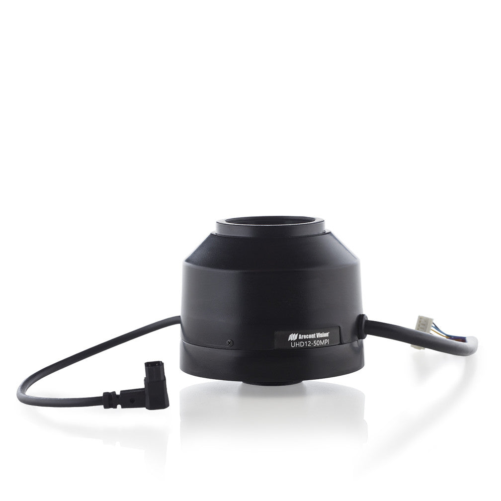 Arecont Vision UHD12-50MPI 12-50mm, 1/1.7", f1.8 CS-mount, IR corrected, P-Iris, Motorized Zoom