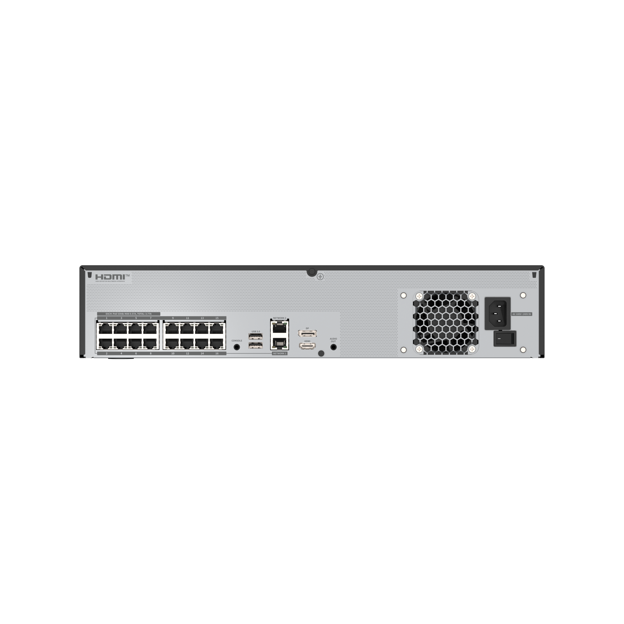 Hanwha WRN-1632S 16-Channel WAVE PoE+ NVR