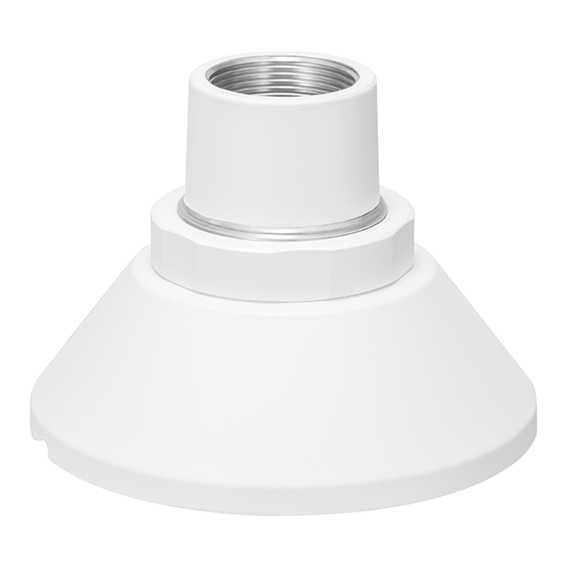 i-PRO WV-QSR506F1-W ANSI Female Mount Bracket (1.5”NPS, i-PRO White)