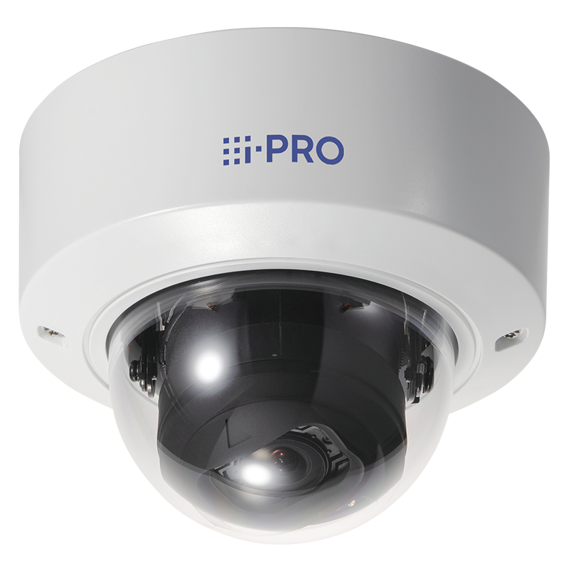 i-PRO WV-S2236L-B 1080P INDOOR VANDAL DOME CAMERA WITH AI ENGINE, H.265/H.264/MJPEG,