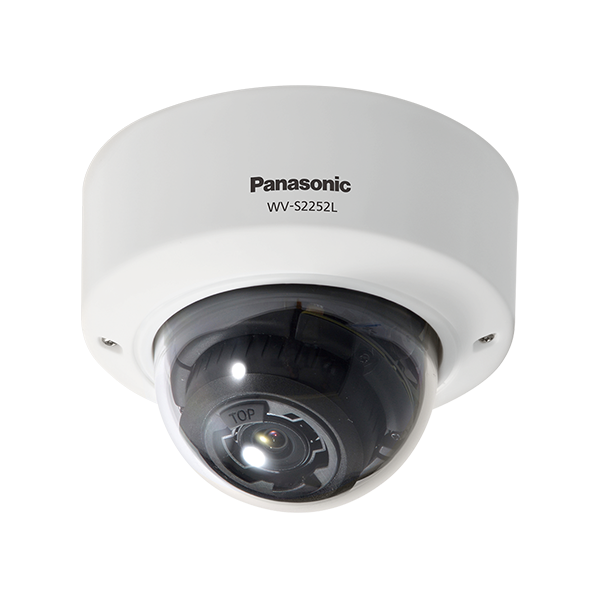 i-PRO WV-S2252L 5MP INDOOR VANDAL RESISTANT DOME CAMERA, H.265/H.264/MJPEG,