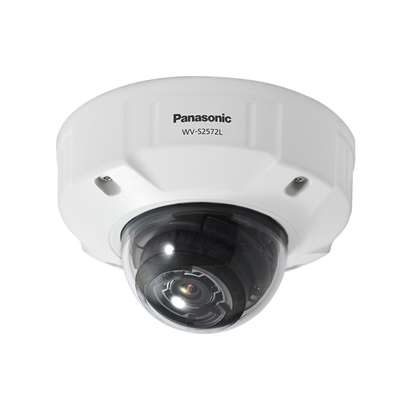 i-PRO WV-S2572L 4K OUTDOOR VANDAL RESISTANT DOME CAMERA, H.265/H.264/MJPEG,
