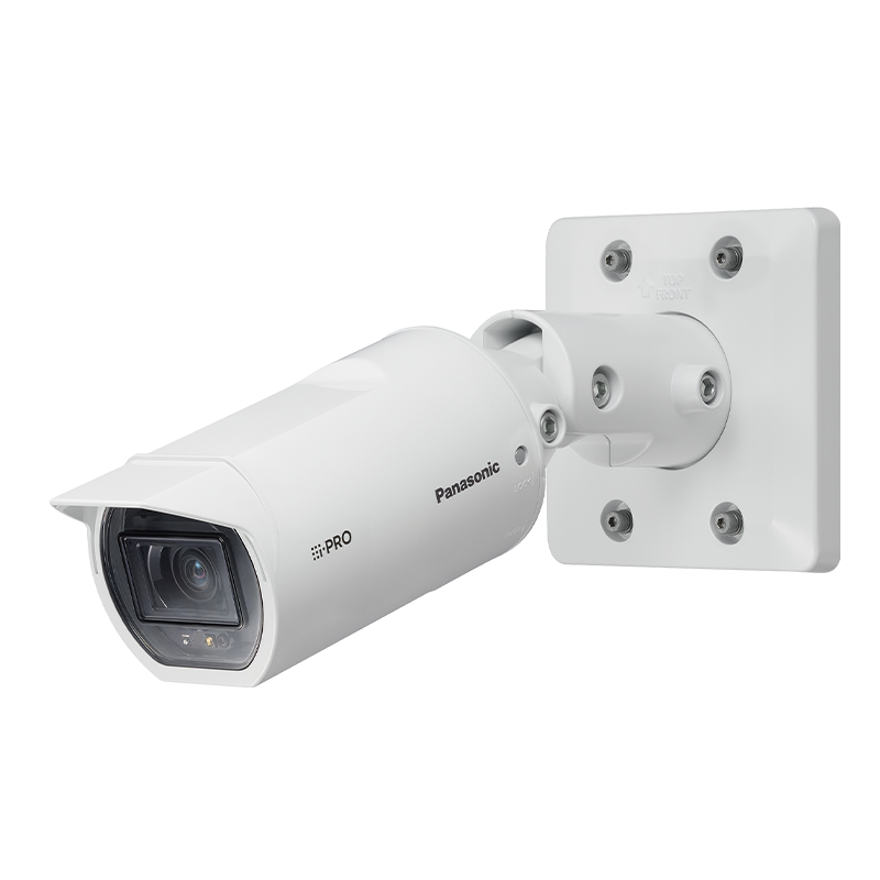 i-PRO WV-U1542LA 4MP OUTDOOR VANDAL RESISTANT BULLET CAMERA, H.265/H.264/MJPEG