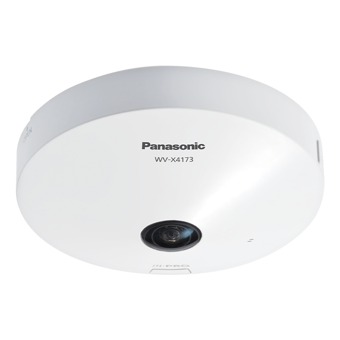 i-PRO WV-X4173 12MP SENSOR INDOOR 360 DOME CAMERA, H.265/H.264/MJPEG,