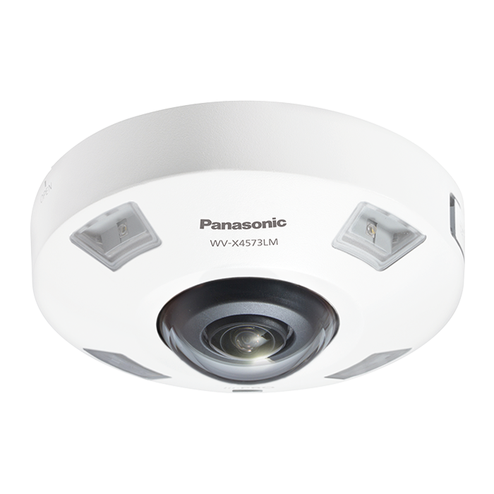i-PRO WV-X4573LM 12MP SENSOR OUTDOOR VANDAL RESISTANT 360 DOME CAMERA