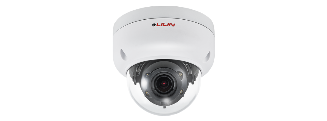 LILIN Z6R6452X3 5MP Day & Night Auto Focus IR Vandal Resistant Dome IP Camera