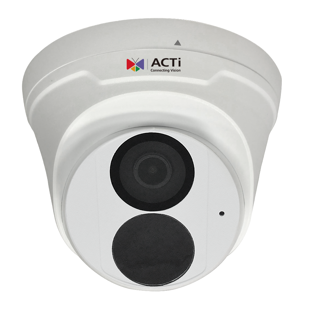 ACTi Z78 2MP Deep Learning AI f2.8mm Outdoor Fixed Turret with IR LED 50m