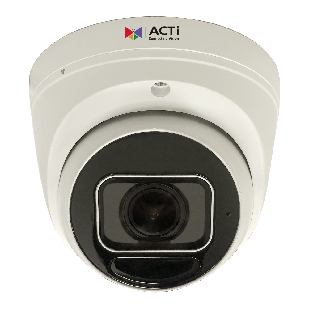 ACTi Z814 4MP 4.3x Outdoor Zoom Turret with IR LED 60m, WDR 120dB