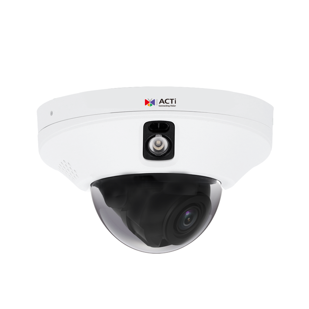 ACTi Z914 2MP Deep Learning AI ColorGuard f2mm Indoor Fixed Dome with IR LED 50m, WDR 120dB