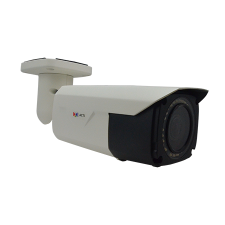ACTi A48 2MP Face / People / Car Detection 10x Zoom Bullet Network Camera