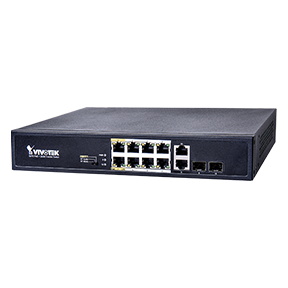 Vivotek AW-FGT-100D-120 Unmanaged PoE Switch (120W). 8xFE POE+2FE UTP