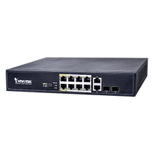 Vivotek AW-FGT-100D-120 Unmanaged PoE Switch (120W). 8xFE POE+2FE UTP