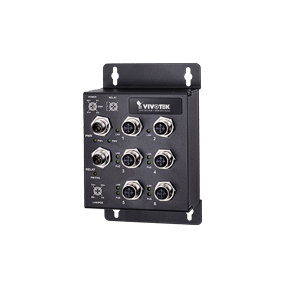 Vivotek AW-IHT-0602 Industrial EN50155 4xFE M12 PoE + 2xFE M12 Switch
