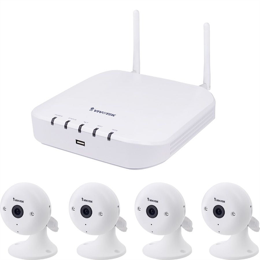 Vivotek Wifi Indoor Kit ND8212W-2TB-4IP60