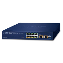 Planet GSD-1121XP 8-Port 10/100/1000T 802.3at PoE + 2-Port 2.5G 802.3at PoE + 1-Port 10G SFP+ Ethernet Switch