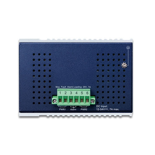 Planet IGS-1020PTF-12V IP30 Industrial 8-Port 10/100/1000T 802.3at PoE + 2-Port 100